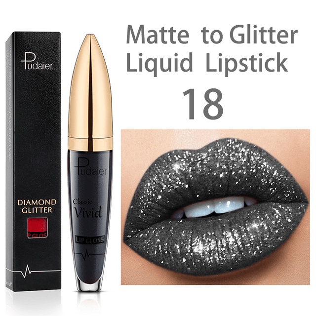 ๐BUY 2 PAY 1 ๐18 Color Diamond Shiny Long Lasting Lip Gloss๐