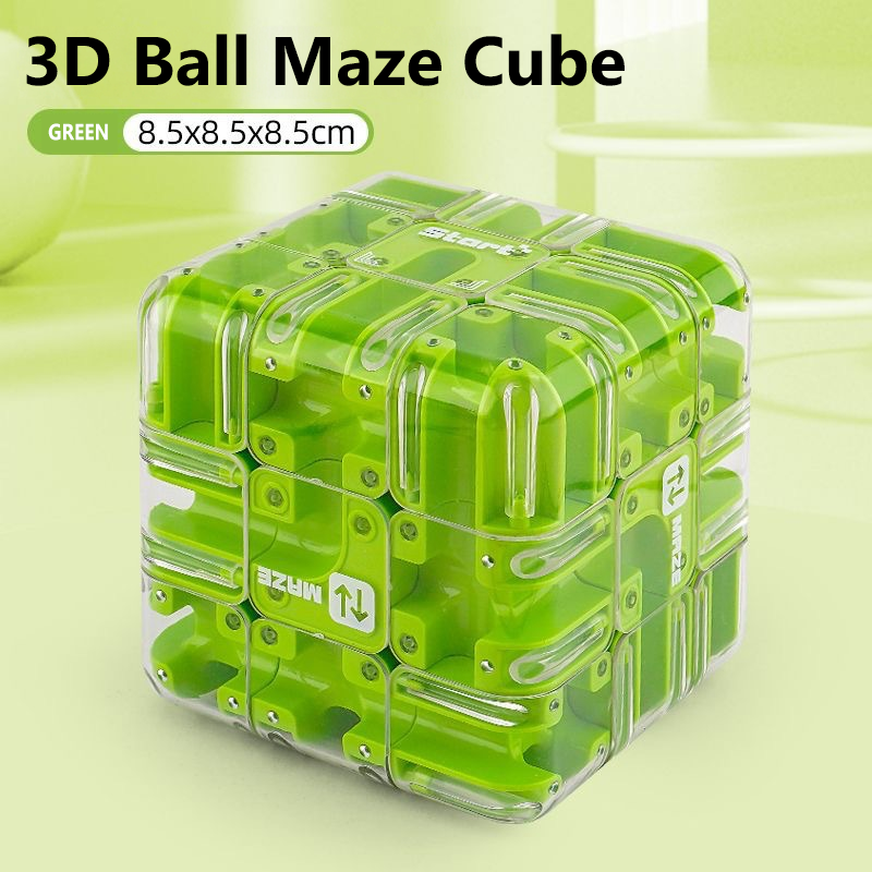 šš§©Large Labyrinth 3D Puzzle Maze Cube - Engaging Brain Teaser Toy
