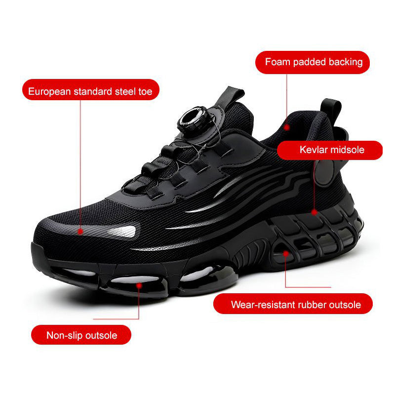 đ„NEW ARRIVAL LIMITED TIME OFFERđ„Knob Anti-Smash Anti-Slip Safety Sneakers