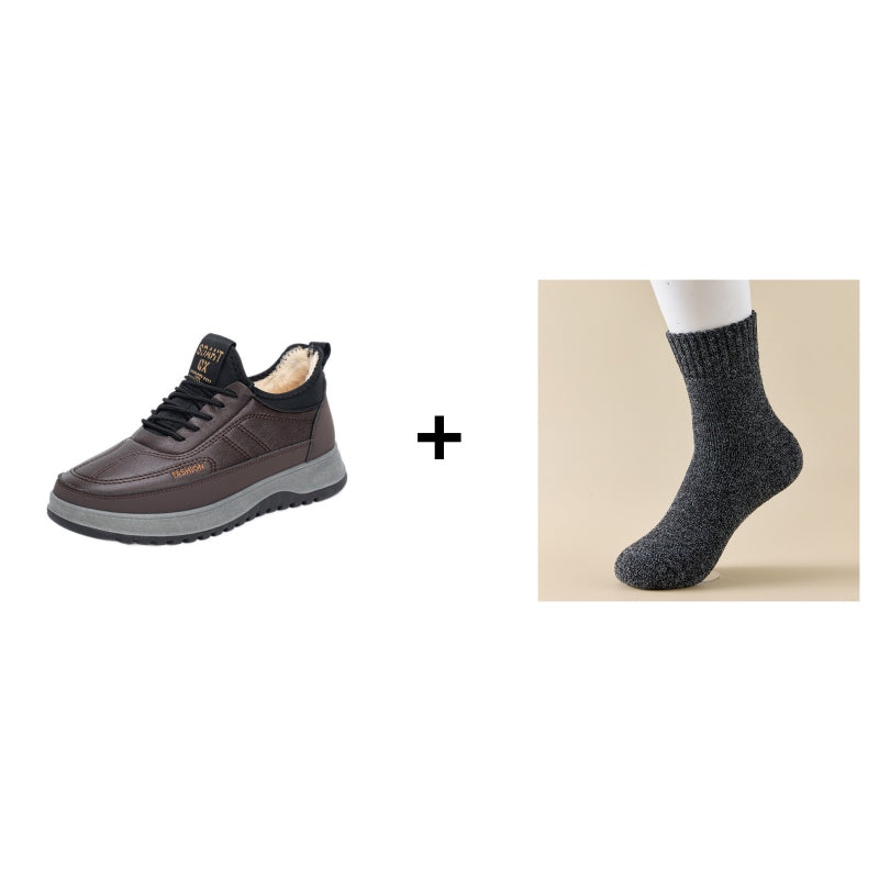 🎉Limited Sales 50%OFF🎉Men's Comfortable Warm Shoes: Waterproof & Slip-Resistant