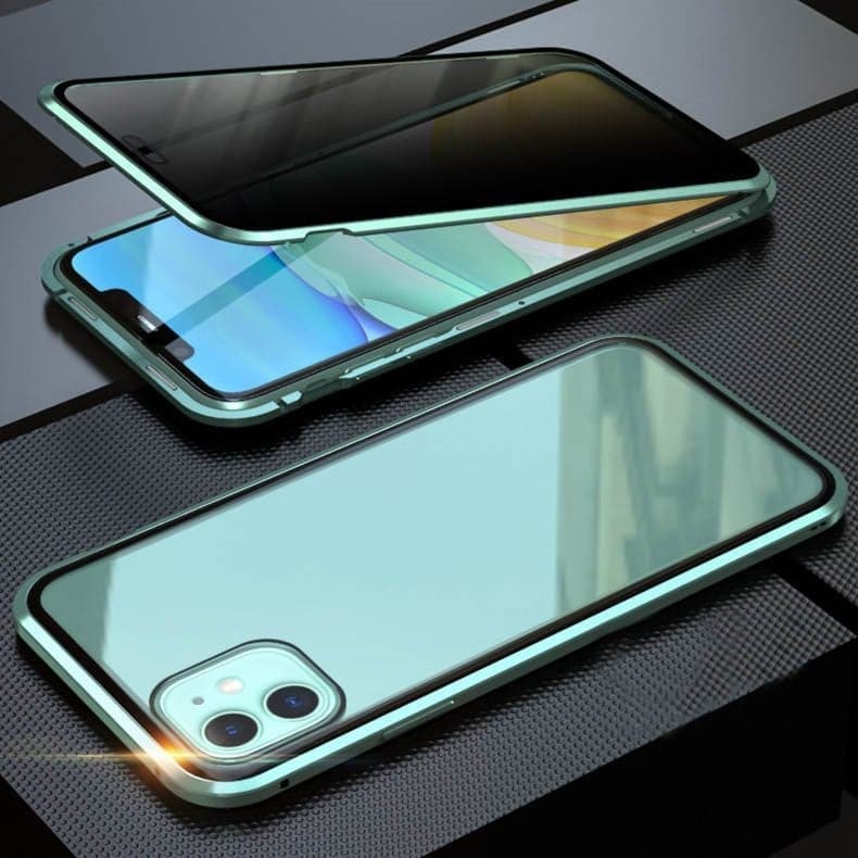 🎁Hot Sale 49% OFF⏳Magnetic iPhone case with privacy glass and metal