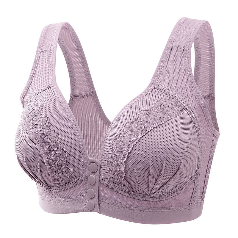 š„Last Day Buy 1 Get 1 freeš„-Front button Breathable skin-friendly cotton bra