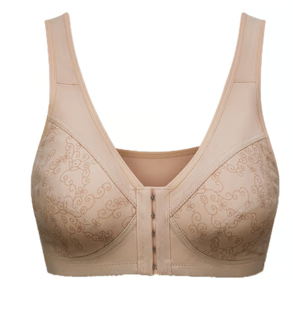 🔥Design for Senior Front Closure Cotton Bra