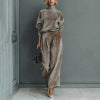 🎁2026 New Arrivals 50% OFF💥Women’s Casual Warm Top & Wide Leg Pants 2-Piece Set