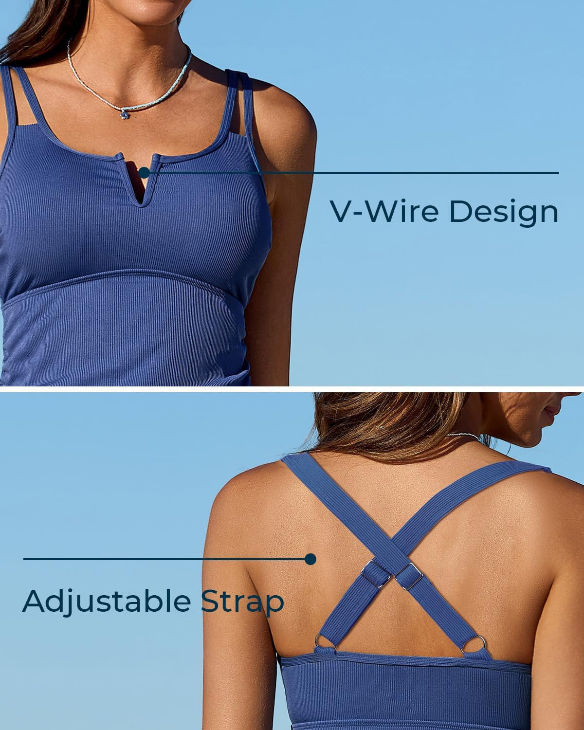 🔥2025 Summer Cool Deal: 50% OFF🔥Tummy Control Two-Piece Tankini Set