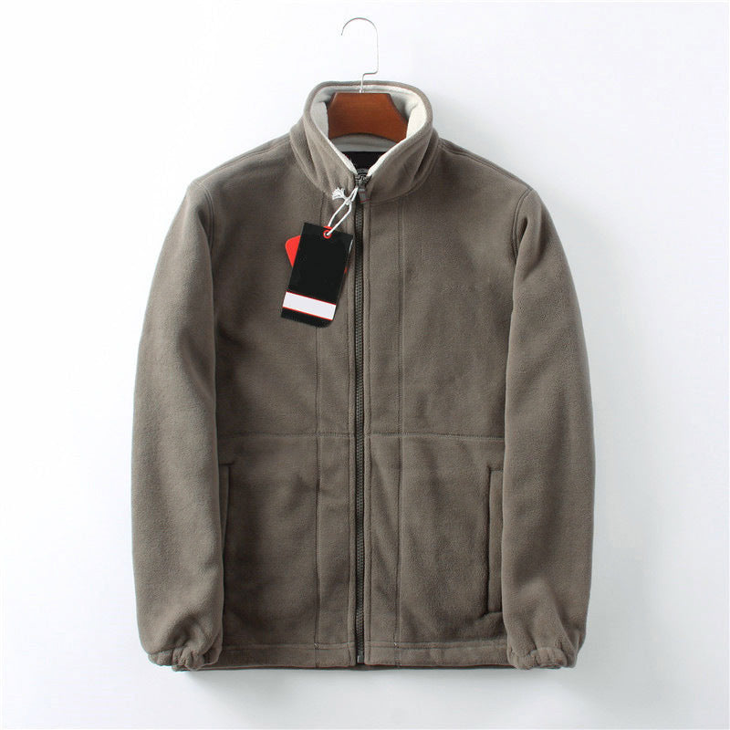 [🎁Best Gift] Double-sided solid fleece pockets Jacket – alivelyshop
