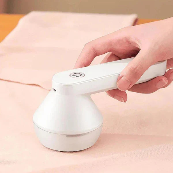 Rechargeable Fabric Shaver with 2 Replaceable Stainless Steel 6-Leaf Blades(1 Free Extra Included) | Lint Remover with 3-Speed Settings - Efficient Sweater and Lint Shaver for Clothes, Removing Fuzz, Lint Balls, Pills, and Hairballs.Christmas Gift.