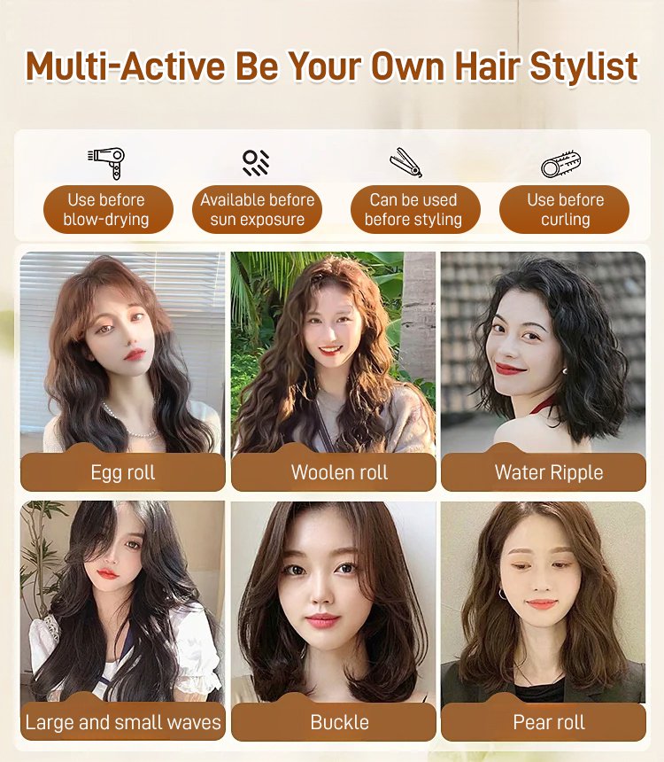 🔥Long-lasting styling Moroccan volume Moisturising elasticity