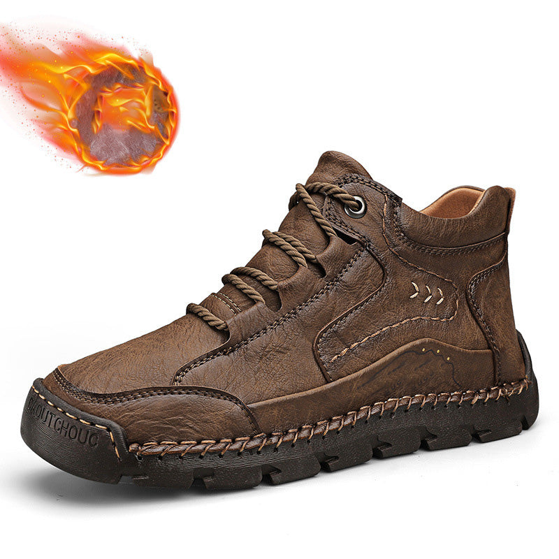 🔥LIMITED SALE 50% OFF🔥Handcrafted Men's Leather Shoes - Relieve Foot Pain