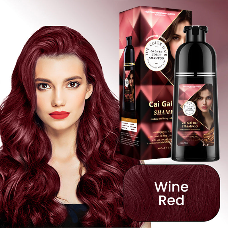 🔥Hot Sale 49% OFF - Herbal Extract Instant Hair Color Shampoo for Men & Women