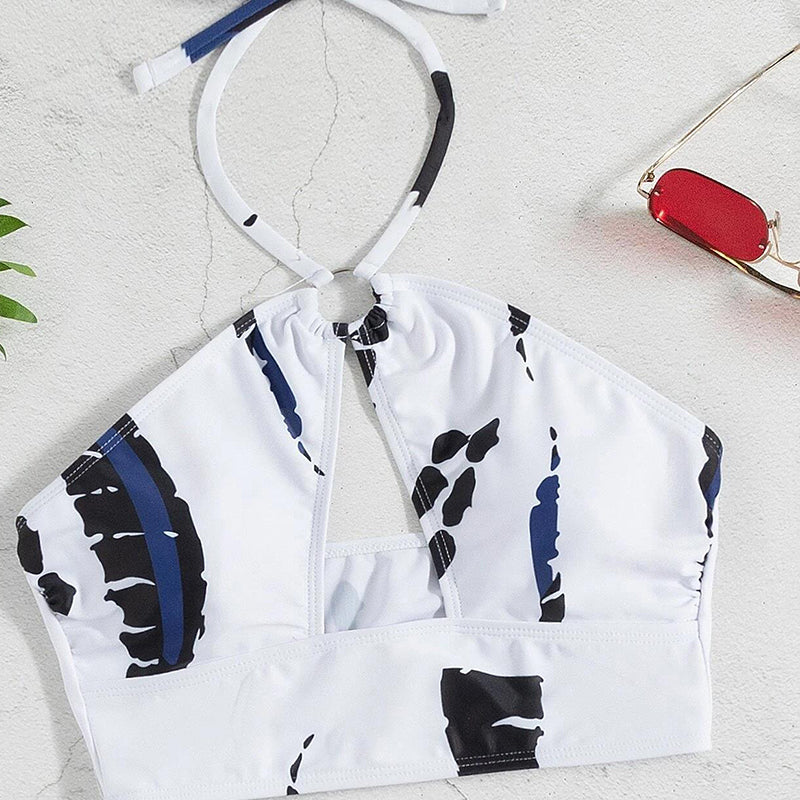 🌊60% OFF! Women's Ruched 3-Piece Bikini Set – Elegant, Charming 🏝️👗【Limited Offer】