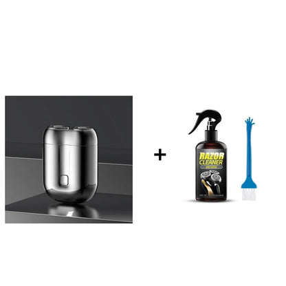 🎁Buy 1 Get 1 Razor Cleaning Liquid Free ⏳Men's Mini Razor Rechargeable Waterproof Compact Electric Razor