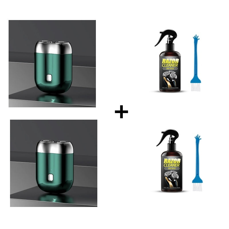 🎁Buy 1 Get 1 Razor Cleaning Liquid Free ⏳Men's Mini Razor Rechargeable Waterproof Compact Electric Razor