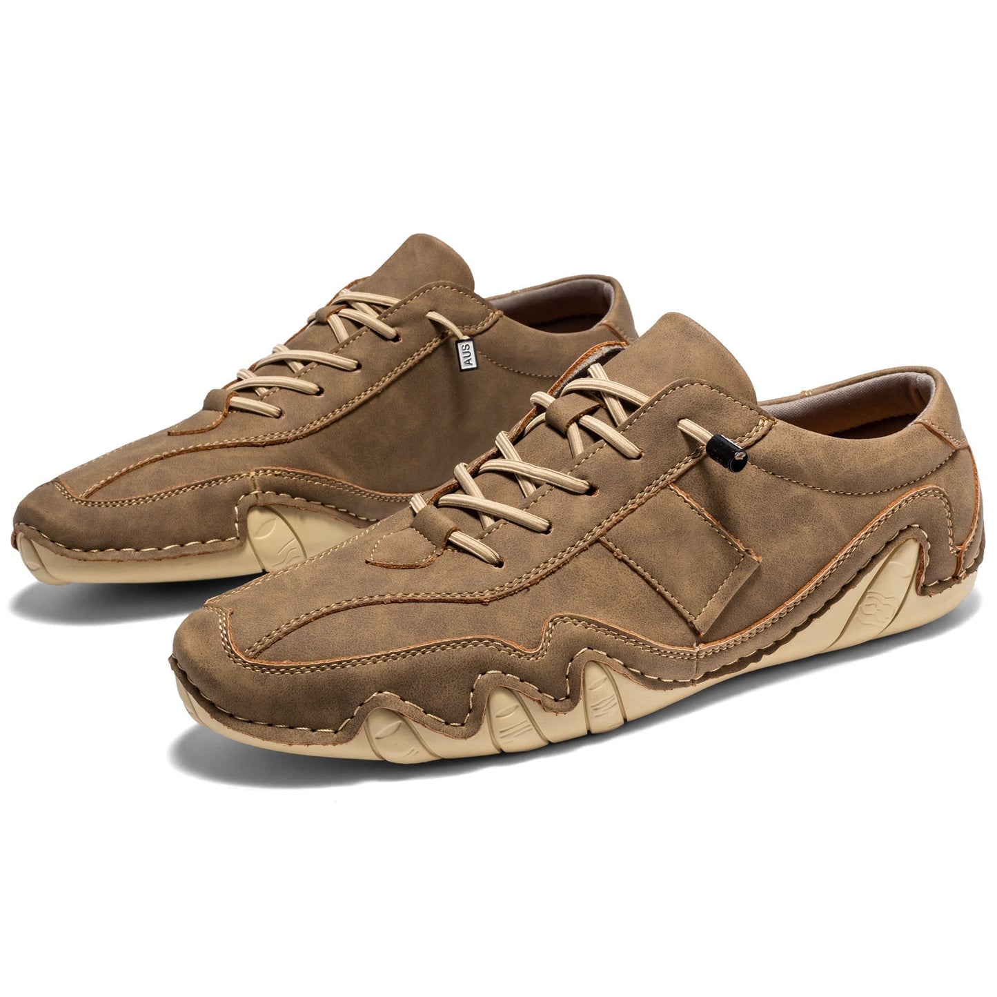 Handmade Leather Casual Flat Men's Shoes