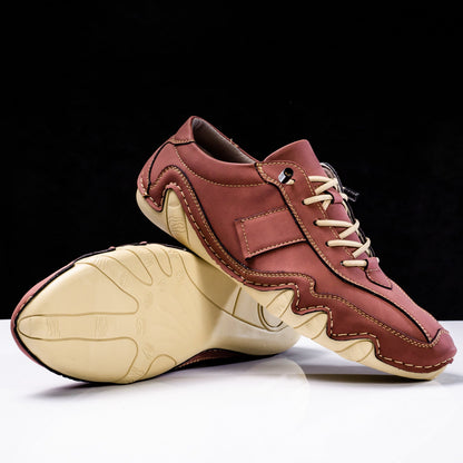 Handmade Leather Casual Flat Men's Shoes