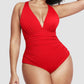 🏖️Last Day Special Price ￡12.99!!🔥Smart Sculpt Plunge Swimsuit Flatter Your Figure💕