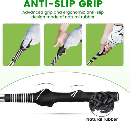 🔥Hot Sale🔥Telescopic club, Retractable Golf Swing Training Aid