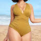 🏖️Last Day Special Price ￡12.99!!🔥Smart Sculpt Plunge Swimsuit Flatter Your Figure💕