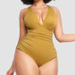🏖️Last Day Special Price ￡12.99!!🔥Smart Sculpt Plunge Swimsuit Flatter Your Figure💕
