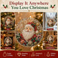 🎅Christmas Pre Sale ￡13.99!!🎄Christmas Pearl Diamond Art Hanging Ornament Kit | Resistant Non-Fading Pearl Beads DIY Handmade Holiday Hanging Decor 🎅💎