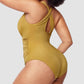 🏖️Last Day Special Price ￡12.99!!🔥Smart Sculpt Plunge Swimsuit Flatter Your Figure💕