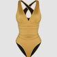🏖️Last Day Special Price ￡12.99!!🔥Smart Sculpt Plunge Swimsuit Flatter Your Figure💕