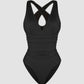 🏖️Last Day Special Price ￡12.99!!🔥Smart Sculpt Plunge Swimsuit Flatter Your Figure💕