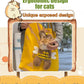 📢📢50% OFF !! ⏰Cute Dew Head Shape Cat Bag - Pets Carrier Bag
