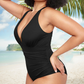 🏖️Last Day Special Price ￡12.99!!🔥Smart Sculpt Plunge Swimsuit Flatter Your Figure💕