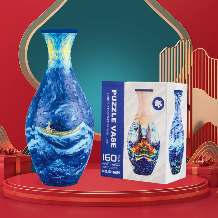🎄Christmas Promotion-49% OFF🎄3D Art Puzzle Vase