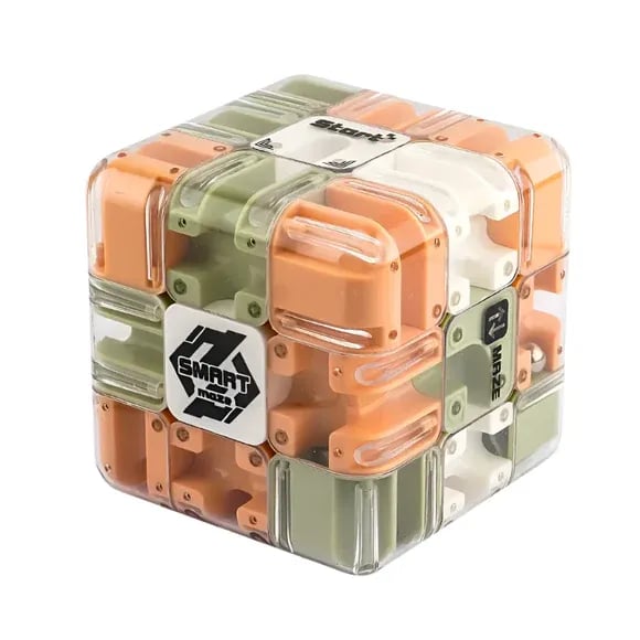🎁🧩Large Labyrinth 3D Puzzle Maze Cube - Engaging Brain Teaser Toy