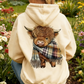 💖CHRISTMAS SALE 50% OFF!!🎁Cute Highland Cow Cozy Fleece-Lined Hooded Sweatshirt