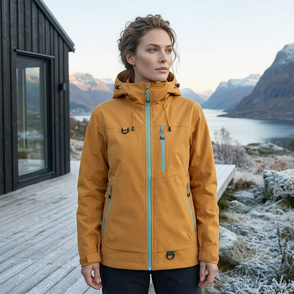 🥳2026 HOT SALE🥳💞50K+ SOLD!🚶‍♀️ 🌧️50% OFF! Lightweight Waterproof Jacket – Move freely, stay dry! No bulky layers, just comfortable protection. Handy pockets, adjustable hood. Perfect for daily walks. 🌿🧥