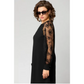 ⏳Time-Limited Special⏰Lace Patchwork Round Neck Long Sleeve Dress