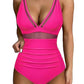🏖️ Pre-Summer Sale 50% OFF🏝️Mesh Tummy Control Swimsuit🏝️3