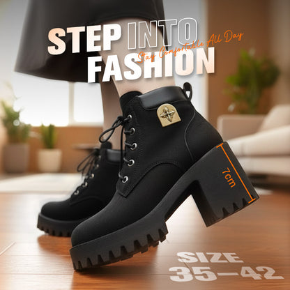 🔥Seasonal Bestsellers-2025 new British style thick-soled Martin boots