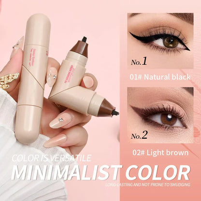 💞LAST DAY-BUY 1 GET 2 FREE💞Rotating Eyeliner Stamp Pen（3PCS）