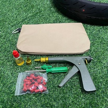 RapidPlug 2.0™ Tubeless Tire Plugger Repair Kit on Car, Motorcycle, ATV, Jeep, Truck, & Tractor