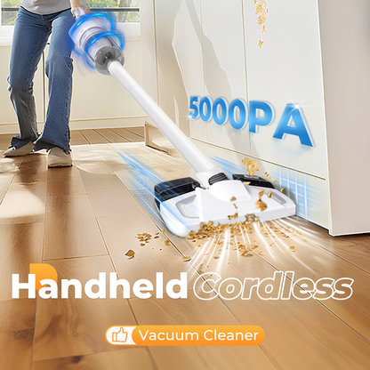 💥 50% OFF HOT SALE! ✨ Handheld Cordless Vacuum Cleaner - 15KPA Strong Suction & 30 Mins Runtime for Quick Car & Home Cleaning 🏠🚗