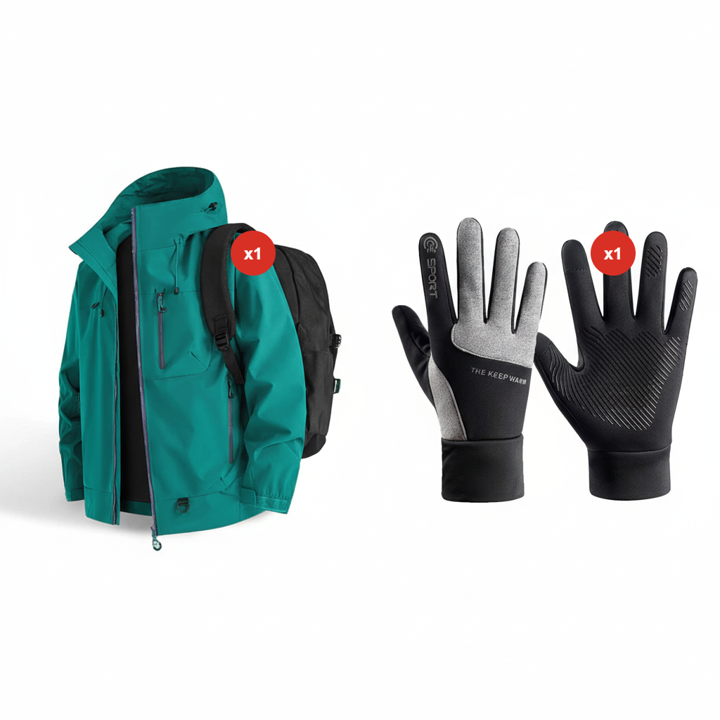 🥳2026 HOT SALE🥳💞50K+ SOLD!🚶‍♀️ 🌧️50% OFF! Lightweight Waterproof Jacket – Move freely, stay dry! No bulky layers, just comfortable protection. Handy pockets, adjustable hood. Perfect for daily walks. 🌿🧥
