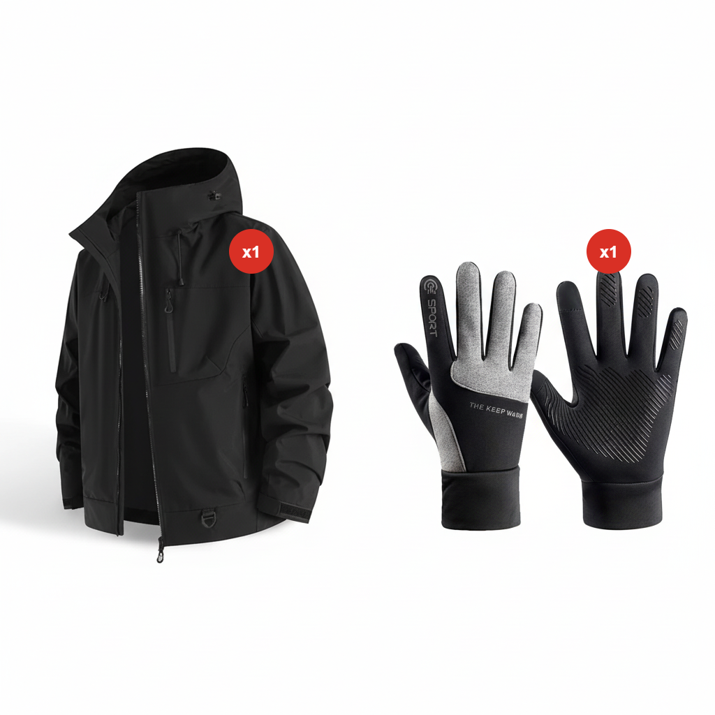 🥳2026 HOT SALE🥳💞50K+ SOLD!🚶‍♀️ 🌧️50% OFF! Lightweight Waterproof Jacket – Move freely, stay dry! No bulky layers, just comfortable protection. Handy pockets, adjustable hood. Perfect for daily walks. 🌿🧥