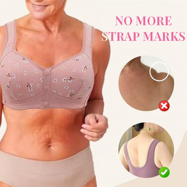 Buy two get one free! End of Season Half Price 🔥 Comfortable and Convenient Front Button Bra