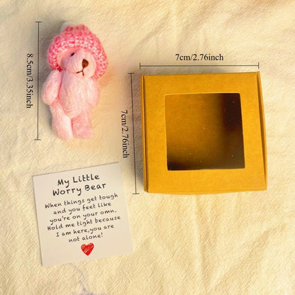 🐻LAST DAY Buy 2 Get 1 Free🎁Handmade Mini Plush Teddy Bear in Box