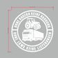 ⚡⚡50% OFF!!! 🚜Car Decal: 🌾No farmers, no food - no trucks, no deliveries🚛