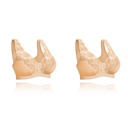Buy one get one free 🩱 Front hook, stretch lace, super lift and body contouring - all in one bra!