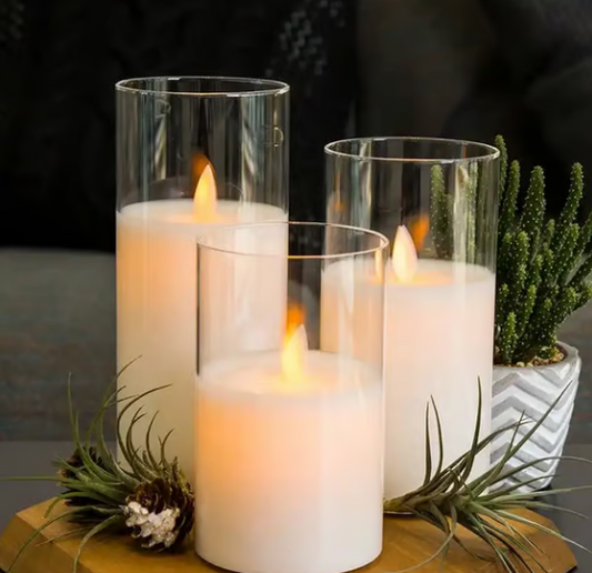 🎁Xmas Sales - 49% OFF🎉🔥Flameless candles (3 candles)