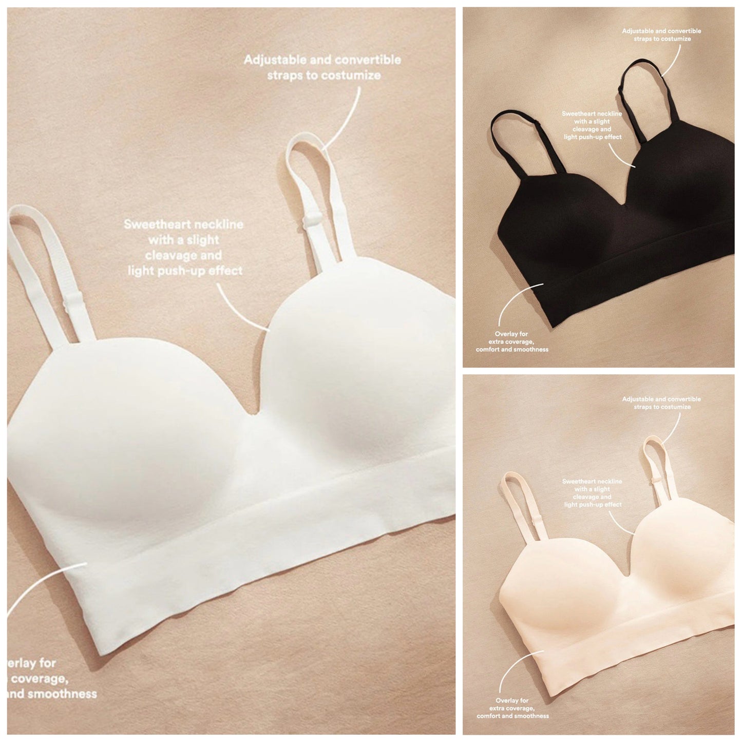 💜 LAST DAY PROMOTION - 50% OFF💜 Supportive Comfort Wireless Shaping Bra