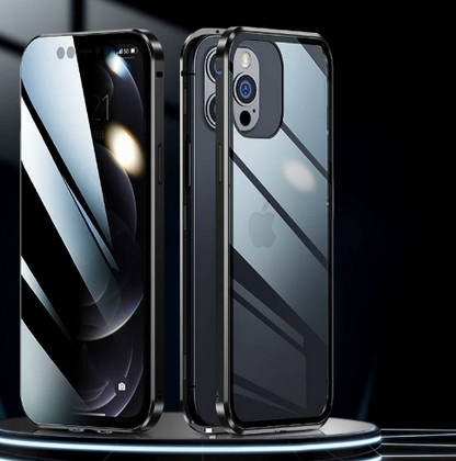 Double Sided Glass Protective Case for iPhone