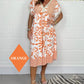 🎉Last Day Promotion 60% OFF💃🌼Women's V-Neckline Printed Tassel Casual Dress