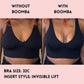💕LAST DAY SALE ONLY ￡7.99!!💕OUFALI Lift Inserts for Bras – Lightly Padded, Double-Sided Adhesive👙 Reusable, Washable • Natural Lift • Seamless Under Clothing ✨